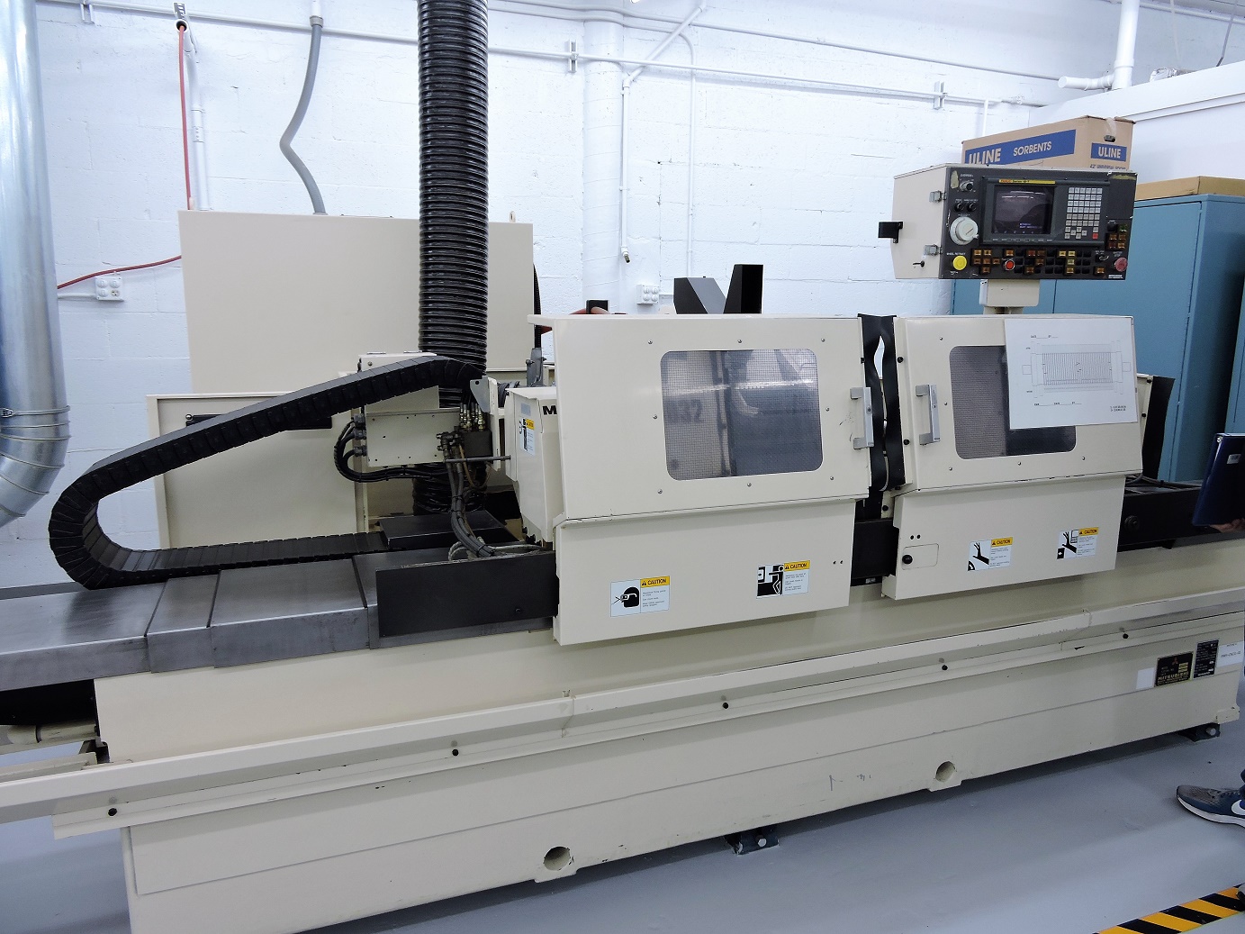 MITSUBISHI MODEL RD32B100P 12.9 X 39.37 CNC CYLINDRICAL GRINDER