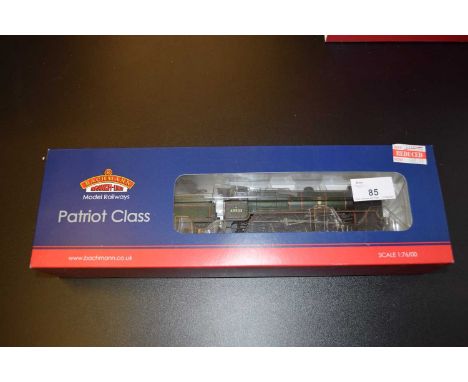 Bachmann Branch Line Model Railways Patriot class, 'The Royal Leicestershire Regiment', BR Green, early emblem (boxed)