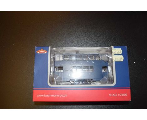 Bachmann Branch Line tramcar blue (boxed)