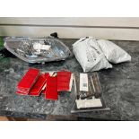 Red and Amber Reflector Kits, And Suzuki Headlight
