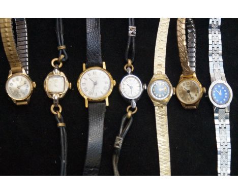 4 Sekonda, 2 Timex &amp; 1 other wristwatch 