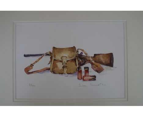 Limited edition print, Signed in pencil Susan Tomlinson 8/500