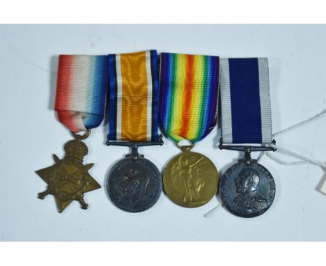 First World War Naval long service and good conduct medal group, awarded to CH18319 Private J. Watson, Royal Marine Light Inf