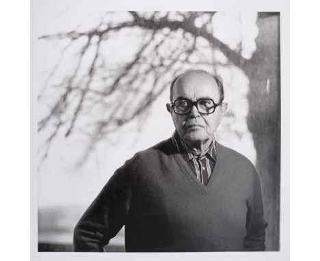 *Lucinda Douglas-Menzies (b.1956), signed limited edition black and white bromide fibre based print - Michael Rothenstein, St
