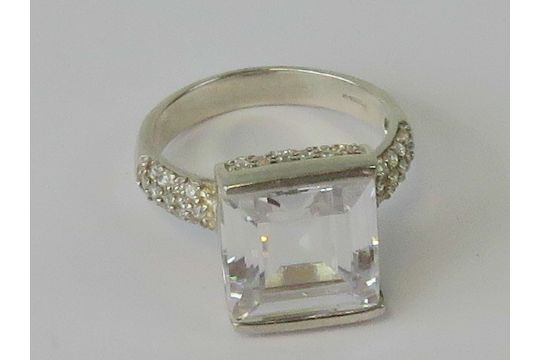 large square cut stone