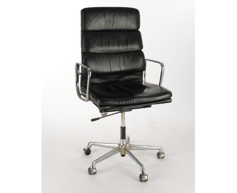 Soft Pad Chair, Entwurf EA 219, Ray und Charles Eames, Hermann&nbsp; Miller, Ring Möbelfabrikk, Norwegen, 2. H. 20. Jh., verc