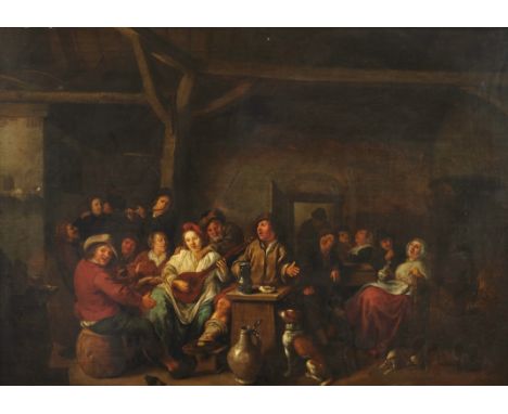 Molenaer, Jan Miense (Haarlem 1609/1610 - 1668 ebda., Schüler von Frans Hals, verheiratet mit Judith Leyster, malte vorwiegen