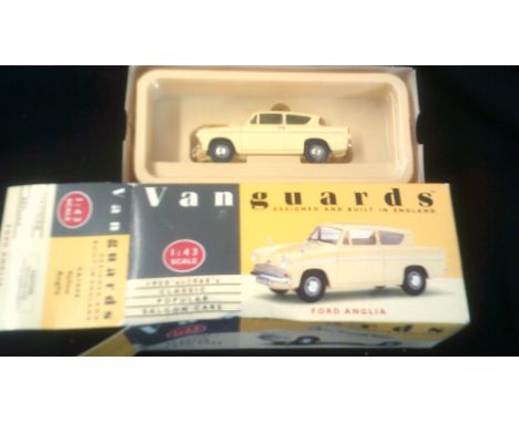 Cars - Vanguards Diecast Ford Anglia 1950's/60's classic popular saloon car boxed