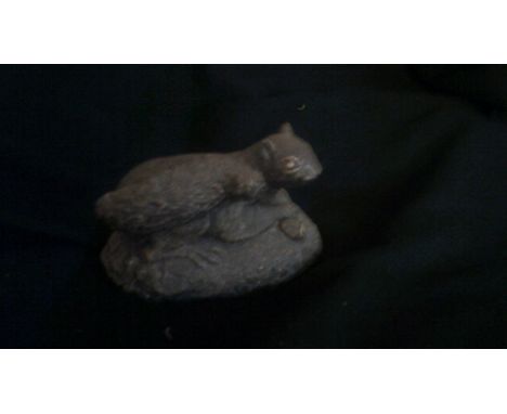 Vintage Heavy Squirrel-Door stop in good condition