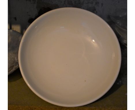 Large white ceramic rice/pasta bowls. Catering/restaurant size 13inches (6)