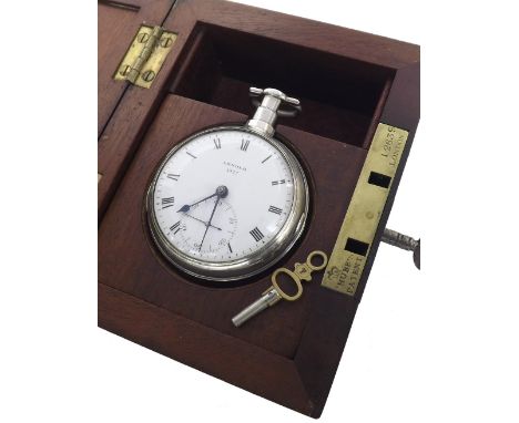 Fine and rare John Arnold silver open face pocket chronometer, London 1806, signed Jno. R. Arnold, London, Invt. et Fecit, no