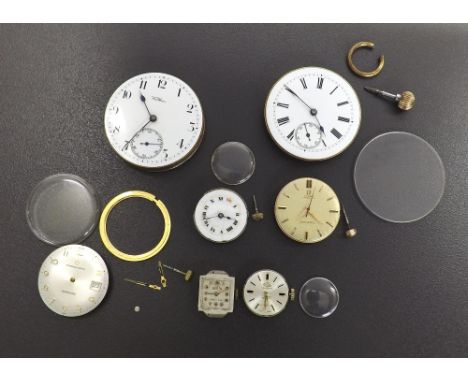 Omega Seamaster automatic gentleman's wristwatch movement, cal. 501 20 jewel, no. 16465932 (at fault, crown and two screws lo