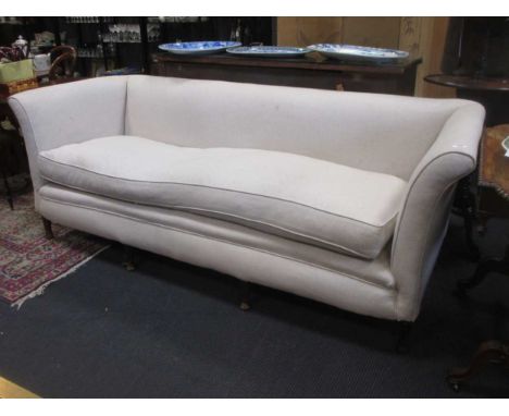 A 19 th century sofa, 220cm wide