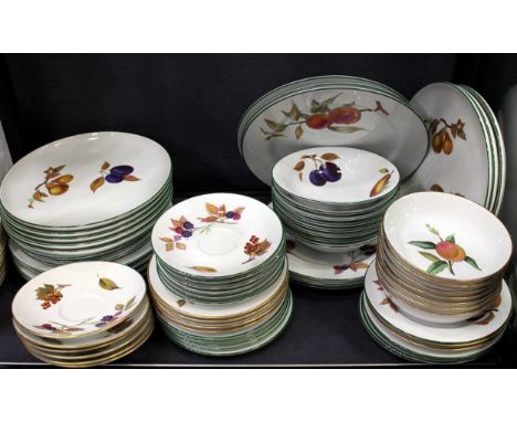A Collection of china, including Worcester Evesham table ware, Royal Doulton service, etc