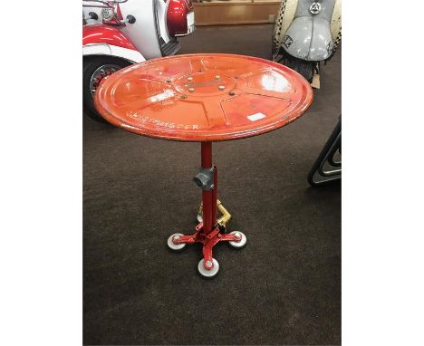 Industrial Lamp table 