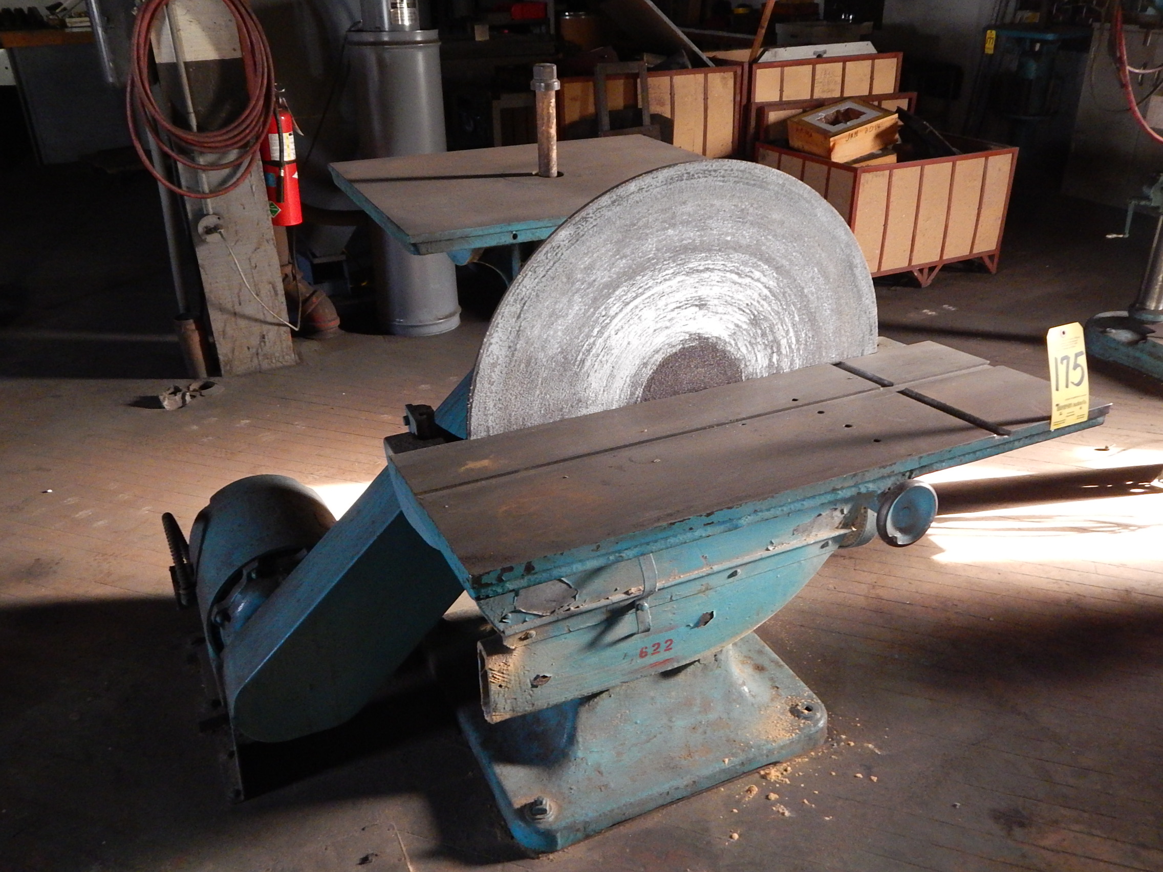 Oliver Model 34 Combination Spindle Sander and 30 Inch Disc Sander, s/n