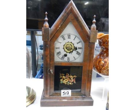 A mid 20th century mantel clock.