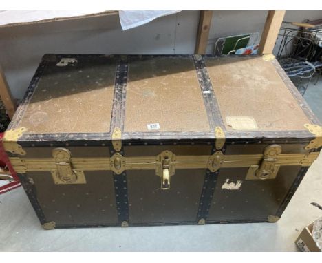 A travelling trunk 53 x 100 x 53cm