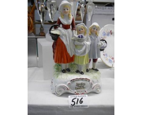 A vintage Yardley's English Lavender advertising figure group.