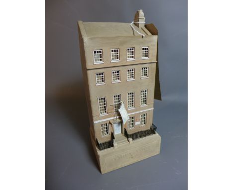 A limited edition Timothy Richards Commissions architectural model or Hardy Amies London 1945-1995,14 Saville Row 116/250 Oct