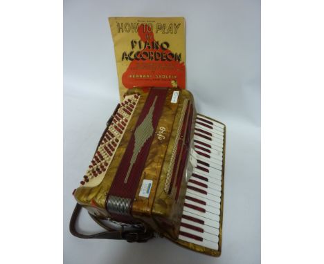 Orfeo 72 bass piano accordion