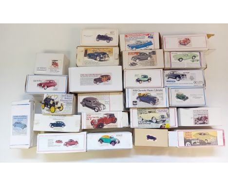 Collection of Vintage Diecast Car Models
