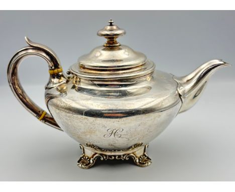 Georgian Silver Tea Pot, Sheffield 1831Weight - 733grams