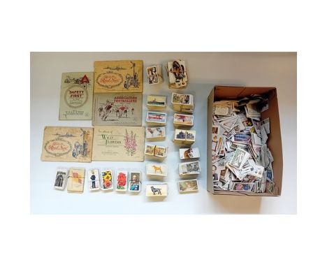 Collection of Vintage Cigarette Cards and Albums