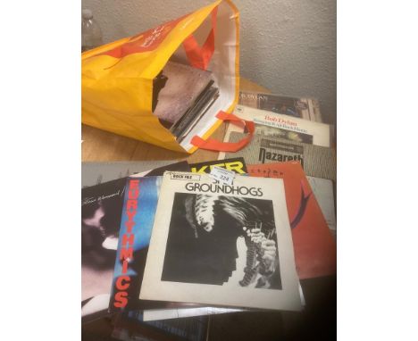 Records : 30+ mainly Rock albums inc Bob Dylan, Nazareth, Joni Mitchell etc