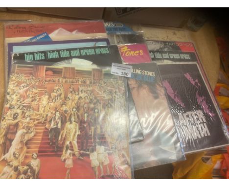 Records : ROLLING STONES - nice collection of albums (12)