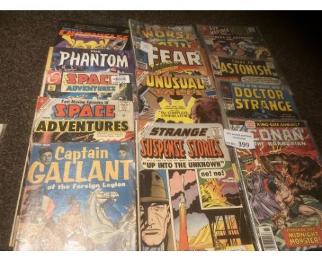 Comics : Marvel - &amp; others - great collection of vintage comics 1960s/70s inc Space Adventures Tales To Astonish, In Huma