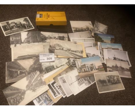 Postcards : Railways/Trspt - Egypt collection of 80+ cards/photos?RPs etc - nice lot vintage Suez, Alexandria etc