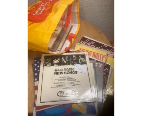 Records : 30+ mainly Rock albums inc Fleetwood Mac, Hollies, R. Plant etc