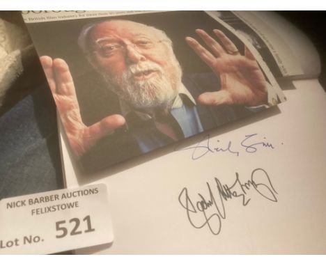 Collectables : Autographs - superb album of showbiz, TV, theatre actors odd sporting past/present some signed To Peter over 3
