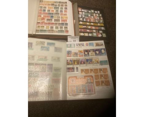 Stamps : Commonwealth, 3 albums vintage/modern - decent Canada, NZ, Australia &amp; others