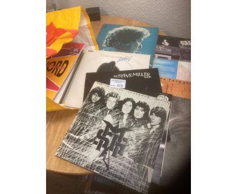 Records : 30+ mainly Rock albums inc T Rex, Traffic, Bob Dylan etc