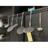 Lot de 6 passoires a bras ( tel quel ) meches usés