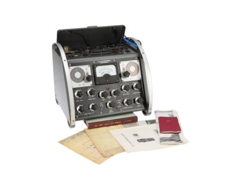 An AVO Valve Characteristic Meter Mark IV, English, c.1959, marked to the front 'VALVE CHARACTERISTIC METER MARK IV' and mark