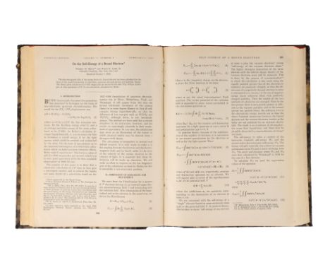 Freeman John Dyson, Radiation Theories of Tomonaga, Schwinger, and Feynman, The Physical Review, Volume 75, Second Series, Nu
