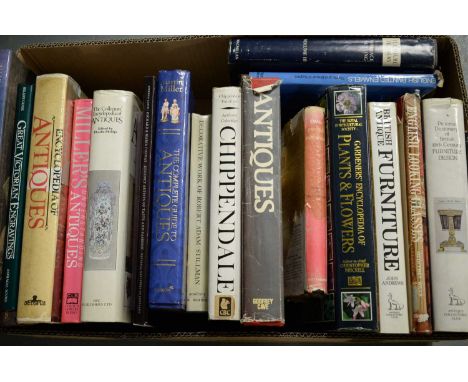 Collection of art and antiques books: including Great Victorian Engravings by Hilary Guise; Encyclopedia of Antiques; Decorat