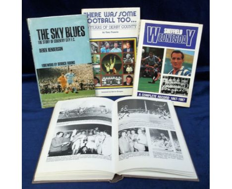 Football books, 4 scarce editions, 'The Luton Town Story 1885-1985' by Timothy Collings, first edition, 1985 (no dustjacket),