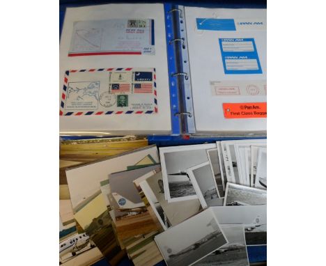 Aviation, a collection of various memorabilia all relating to Pan Am, 1940s onwards inc. illustrated covers with some First F