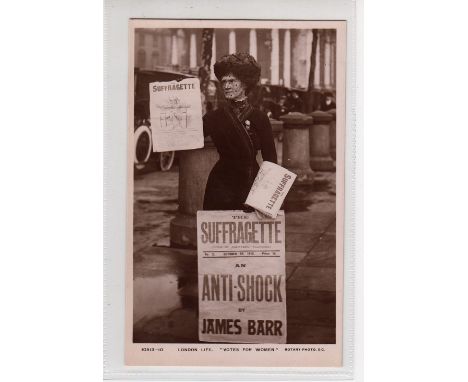 Postcard, Suffragette related, London Life, Rotary Series No 10513-10, 'Votes for Women' (unused, vg) (1)