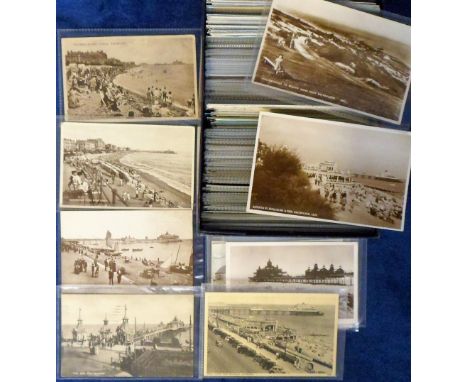 Postcards, Piers, a collection of 300+ cards all showing views of Eastbourne Pier, various ages, vintage to modern inc. anima