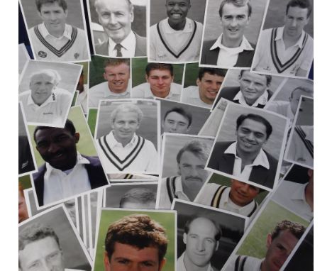 Cricket press photographs, a collection of approx 120, 7" x 5", portrait photographs from the 1990's inc. Gough, Thorpe, Gile
