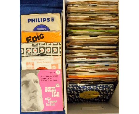 Vinyl Records, a collection of approx 120 singles, mostly 1960/70's  inc. The Rolling Stones, Beach Boys, Bobby Darin, Dusty 