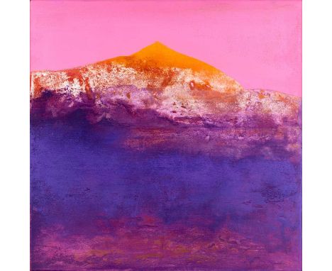 Tom Climent (b.1970) Irish"Scattered Light"Signed verso, oil and plaster on canvas, 40cm by 40cmProvenance: Solomon Fine Art,