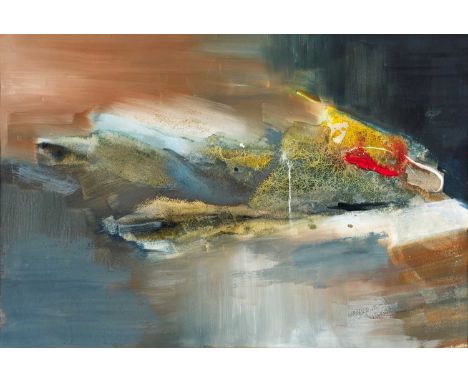 Marie Walker Last (1917-2017)AbstractGouche, 36cm by 53.5cmExhibited: Women's International Art Club, Exhibition of Graphic A