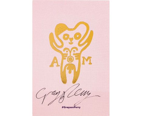 Sir Grayson Perry CBE, RA Hon, FRIBA (b.1960)Alan MeaslesSigned postcard, together with a signed set of "Grayson's Art Club" 