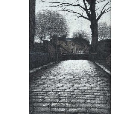 Stuart Walton (b.1933)"Bronte Parsonage, Haworth"Signed and dated (19)78, oil on canvas board, 55cm by 39cmSome light surface